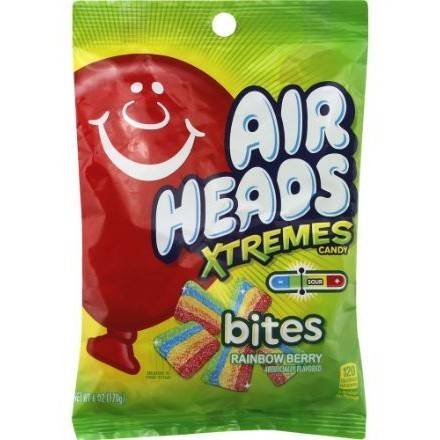Order Airheads Xtreme Rainbow Berry Bites (6 oz) food online from 7-Eleven By Reef store, Atlanta on bringmethat.com