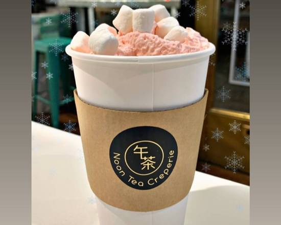 Order Hot Chocolate (16oz) (with Marshmallows) food online from Noon Tea Creperie store, Madison on bringmethat.com