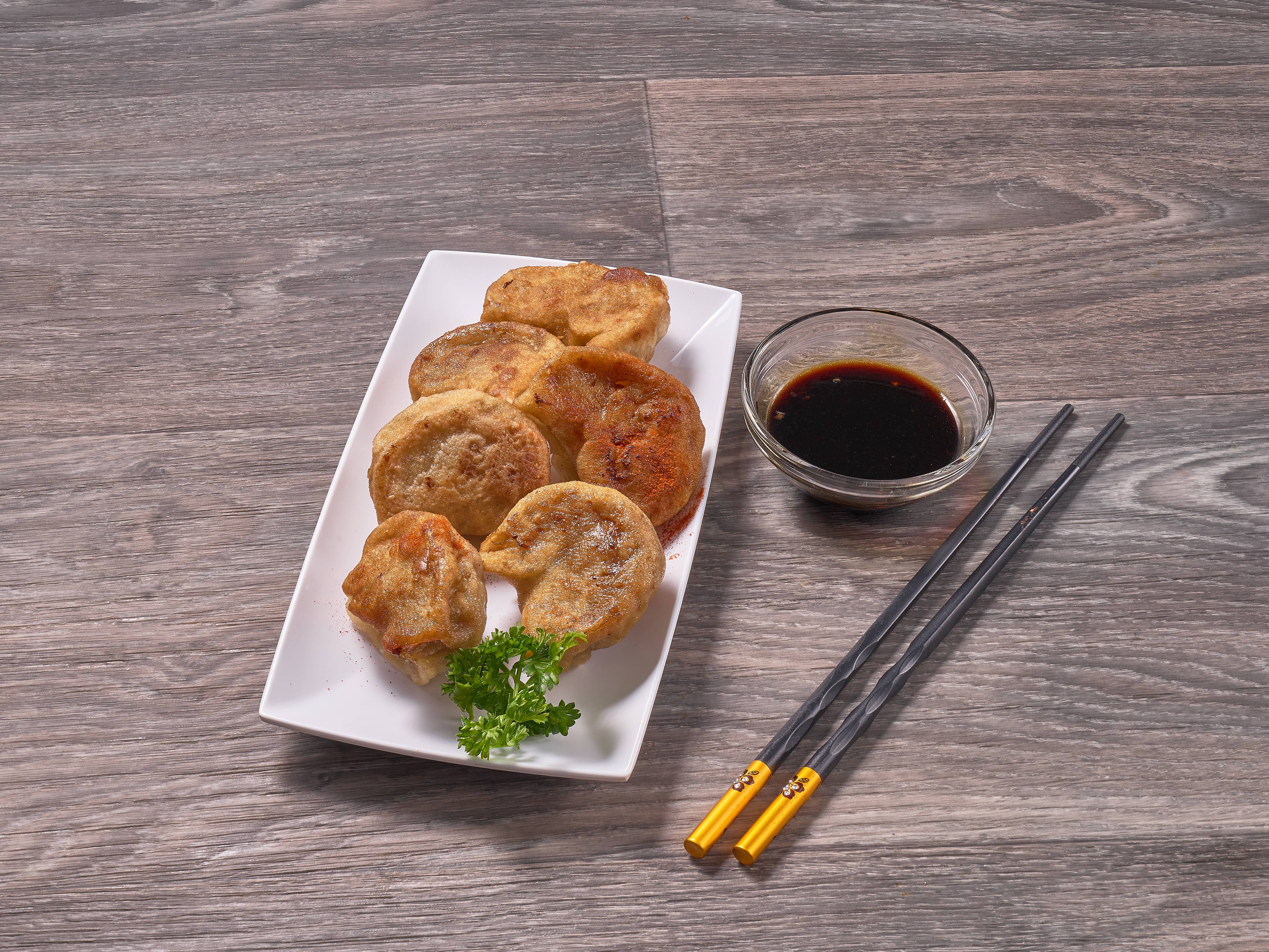 Order Fried Meat Dumplings food online from Hunan DLite store, Woodbridge on bringmethat.com