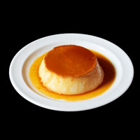 Order Caramel Flan food online from Bigotes Street Tacos store, The Woodlands on bringmethat.com