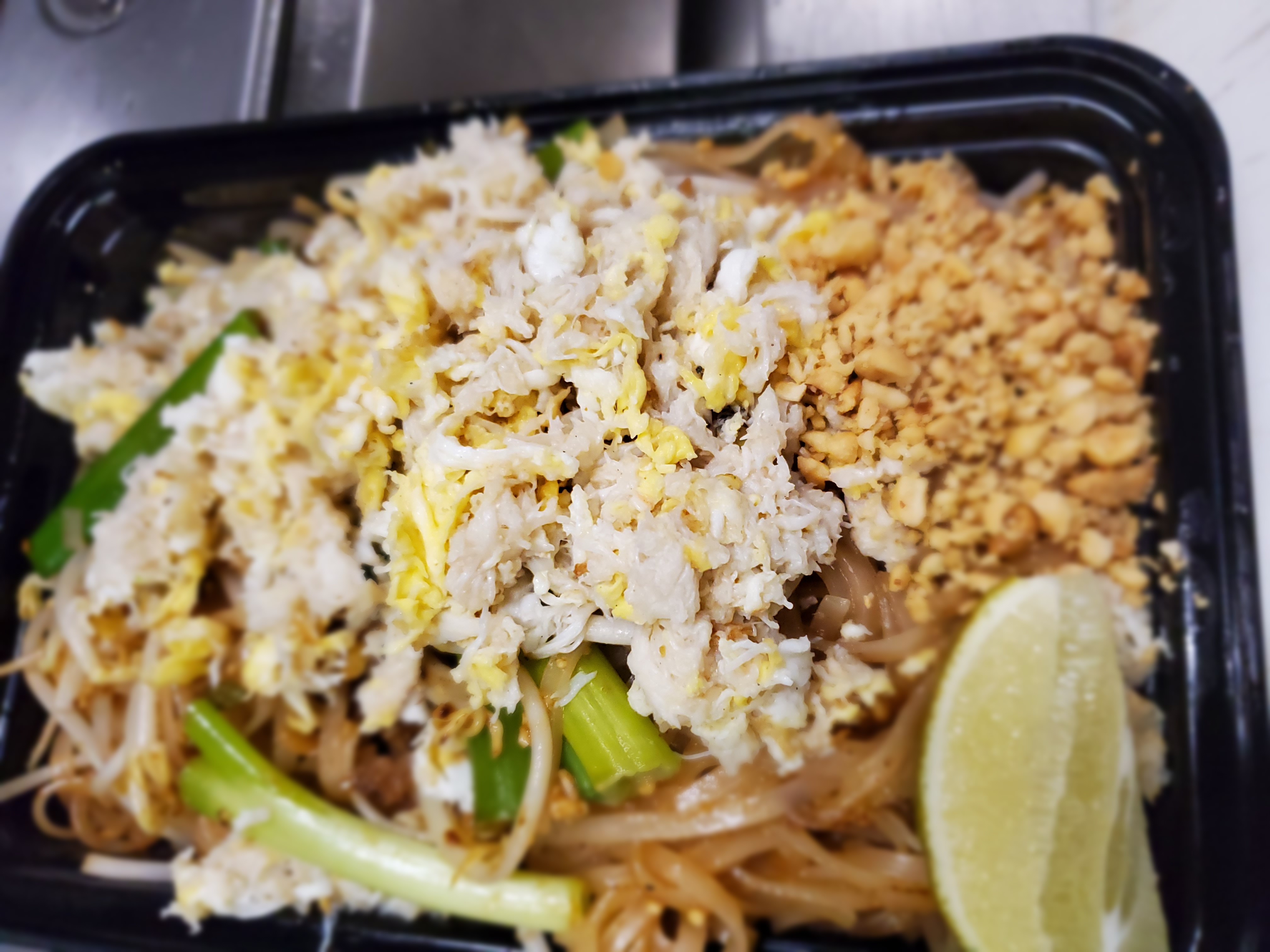 Order Crab Pad Thai Special  food online from Pick Thai To Go store, Crofton on bringmethat.com