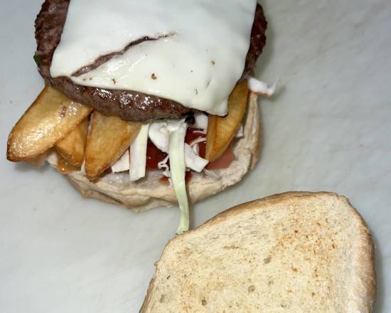 Order Lebanese Cheese Burger food online from Amore Pizza store, Stoneham on bringmethat.com