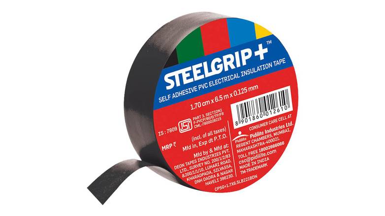 Order Pidilite Steelgrip Electrical Insulation Tape food online from Trumbull Mobil store, Trumbull on bringmethat.com