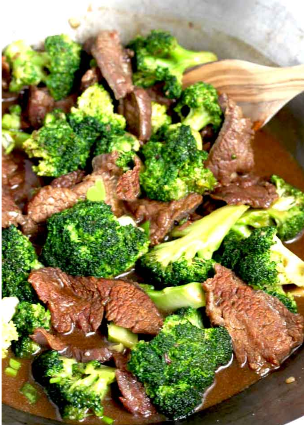 Order Beef w/ Broccoli 芥蓝牛 food online from Rose Garden store, Puyallup on bringmethat.com