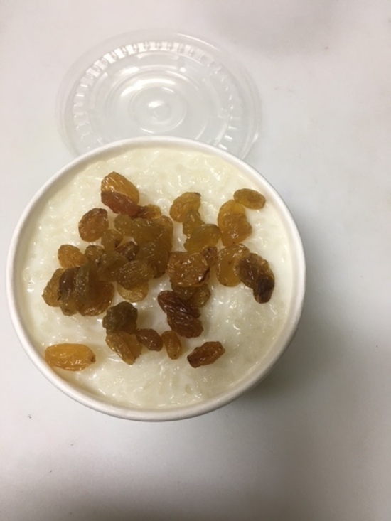 Order Raisin rice pudding food online from Mint & Olives store, Seattle on bringmethat.com