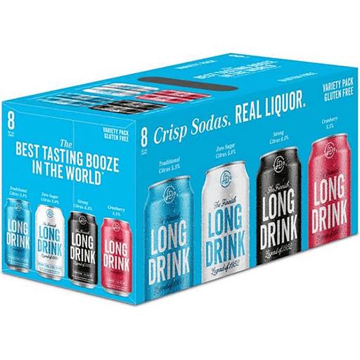 Order Long Drink Variety Pack (8PKC 12 OZ) 142727 food online from Bevmo! store, Los Angeles on bringmethat.com