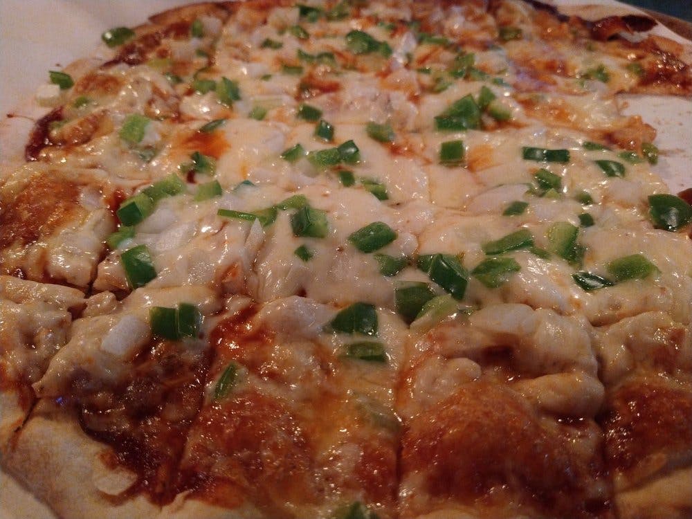 Order BBQ Chicken Pizza - 10" food online from Tasty Pizza North store, Pequot Lakes on bringmethat.com