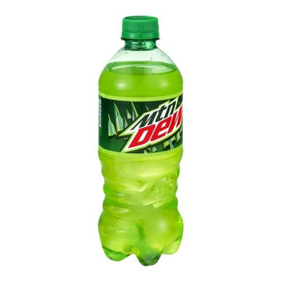 Order Mountain Dew Soda Bottle (20 oz) food online from Gilligan Retail store, Chandler on bringmethat.com