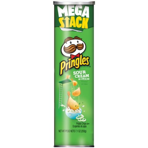 Order Pringles MEGA Sour Cream & Onion 6.27oz food online from 7-Eleven store, Hagerstown on bringmethat.com