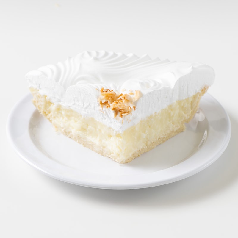 Order COCONUT CRÈME (SLICE) food online from Nation's Giant Hamburgers store, San Leandro on bringmethat.com