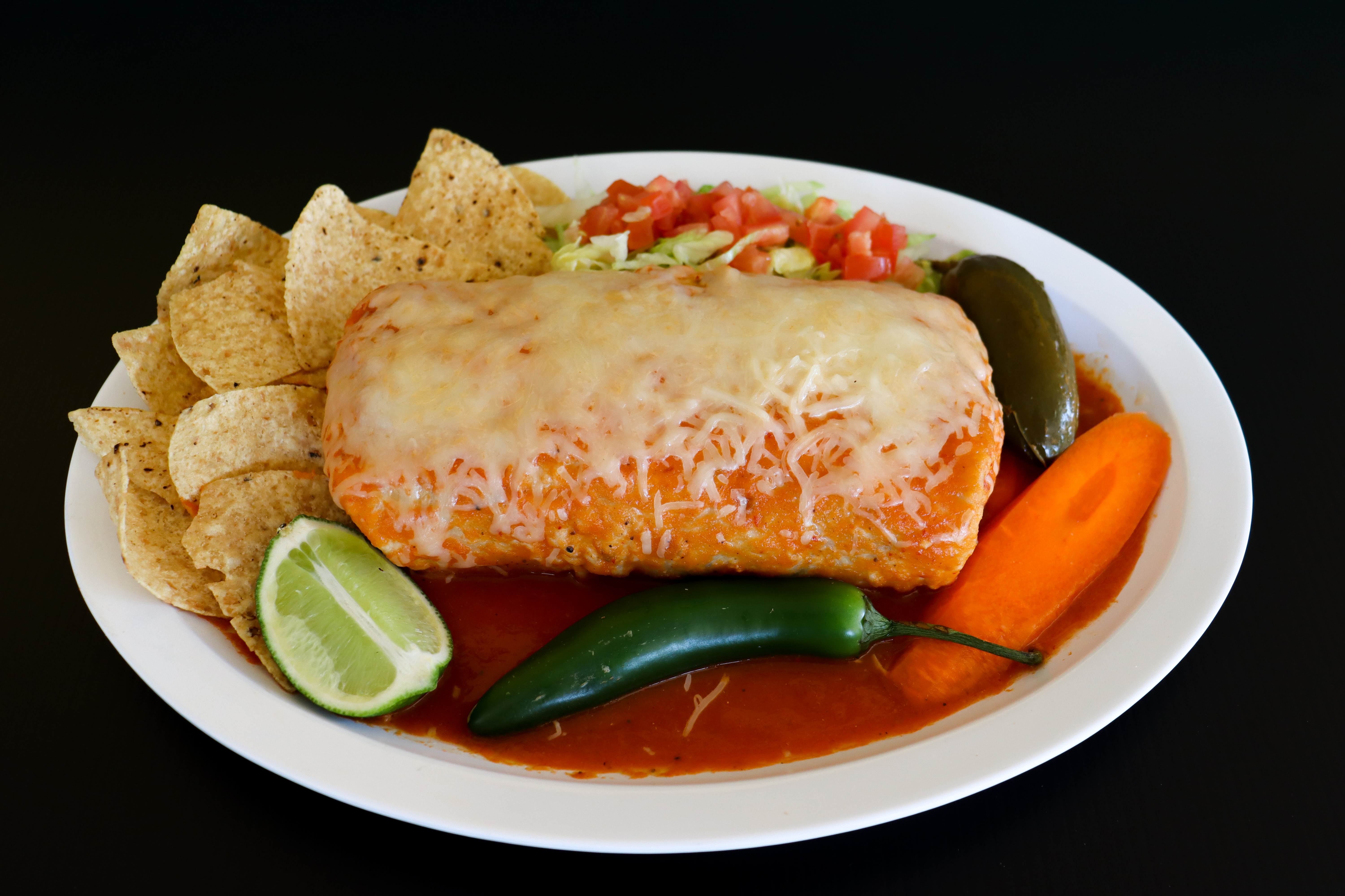 Order Wet Burrito food online from Tacos Los Gemelos store, Redwood City on bringmethat.com