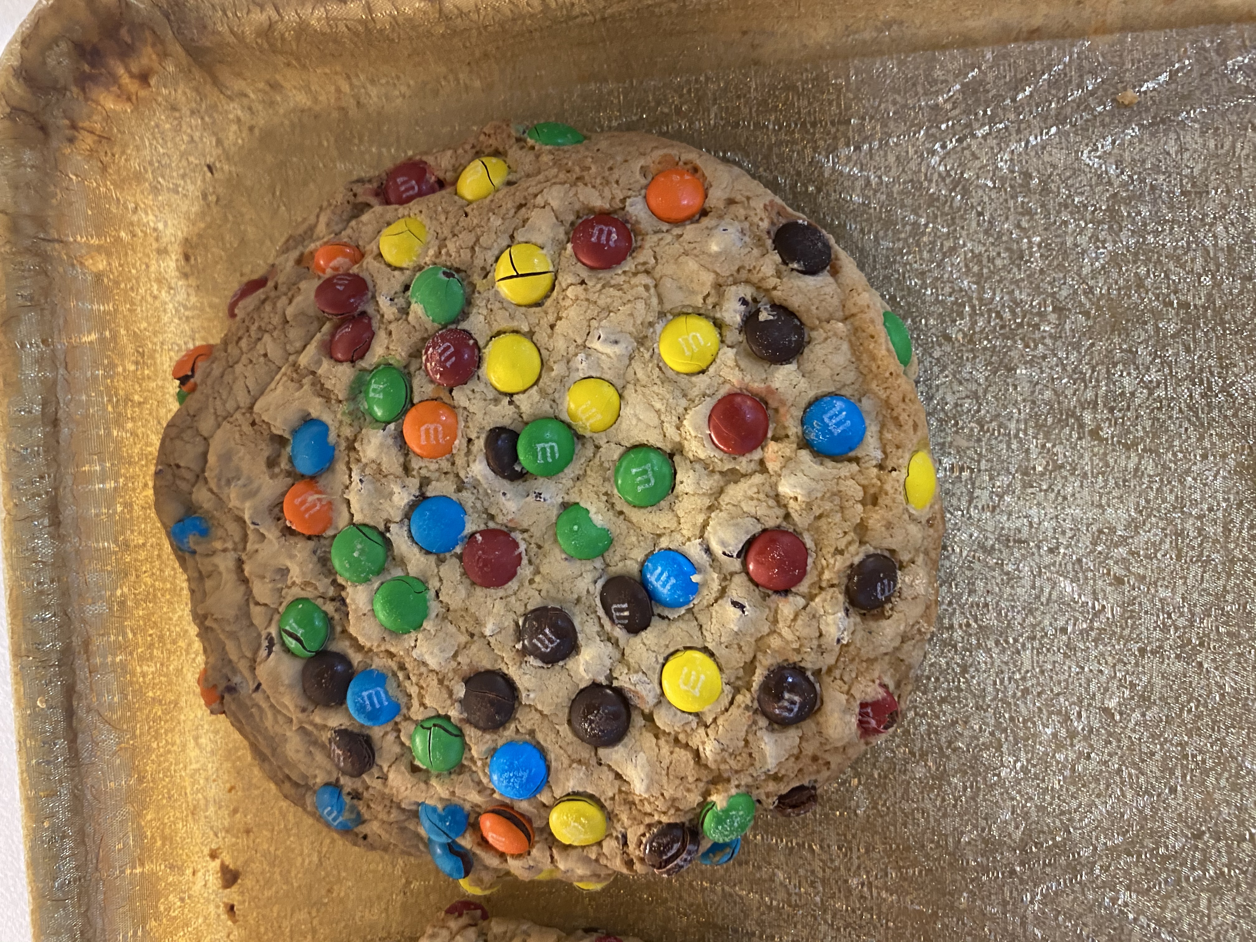 Order Large M&M Cookie food online from Mike's Pastry store, Boston on bringmethat.com