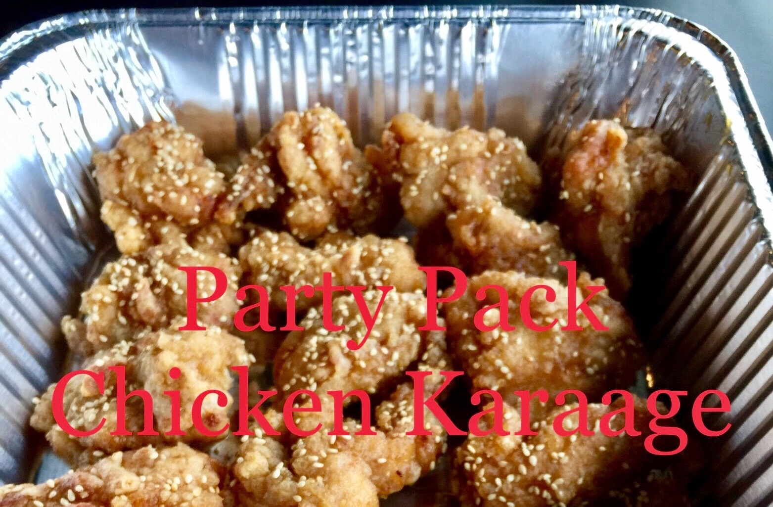 Order Chicken Karaage Party Tray food online from Ninja Ramen store, Hillsboro on bringmethat.com