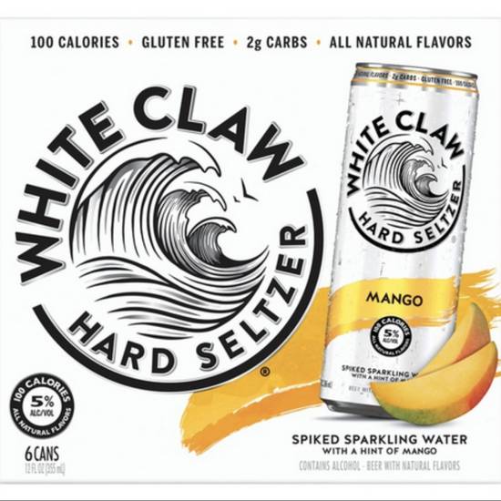 Order White Claw Mango food online from Tucker's Market & Deli store, Torrance on bringmethat.com