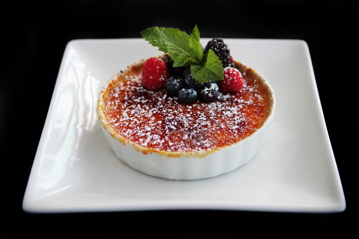 Order Creme Brulee food online from Perry Steakhouse & Grille-Sugar Land store, Sugar Land on bringmethat.com