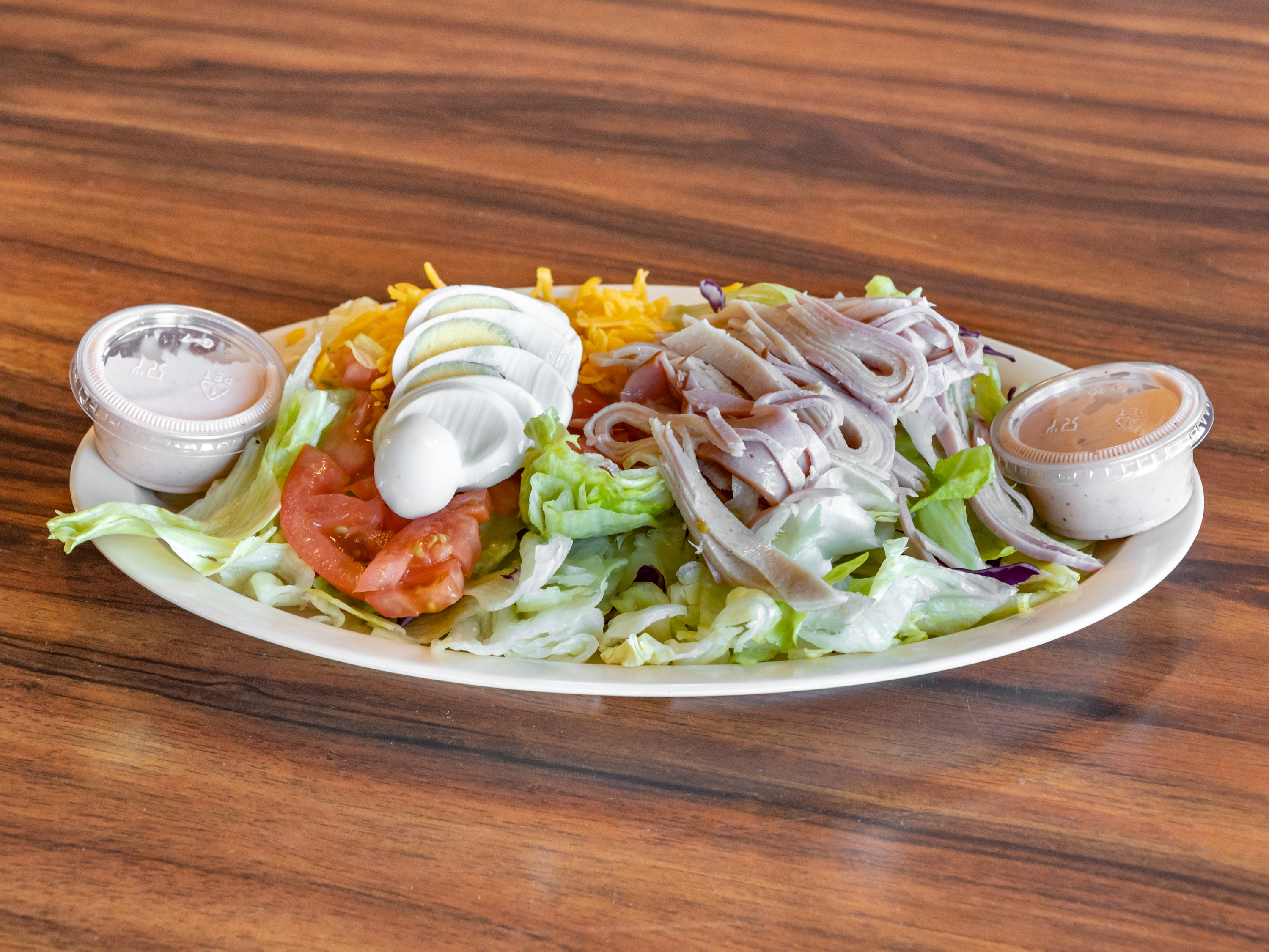 Order Chef Salad food online from Golden Burger store, Long Beach on bringmethat.com