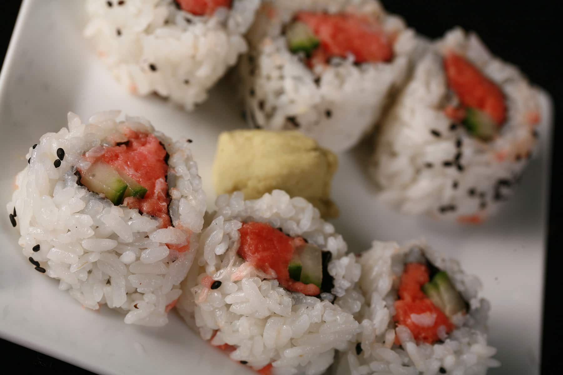 Order Avocado Roll with 6 Pieces Tuna food online from Asia Nine Bar and Lounge store, Washington on bringmethat.com