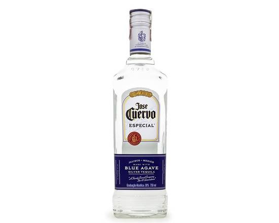 Order Jose Cuervo Silver, 750mL tequila (40.0% ABV) food online from Babaro Liquor Store store, Peabody on bringmethat.com