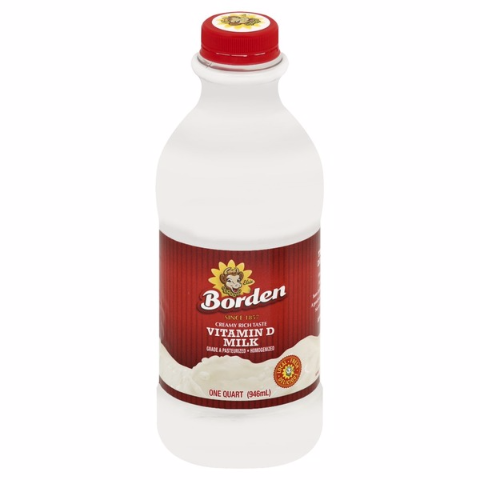 Order Borden Whole Milk 1 Quart food online from 7-Eleven store, Chagrin Falls on bringmethat.com