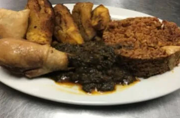 Order AKWAABA PLATE FOR ONE food online from African Grill And Bar store, Denver on bringmethat.com