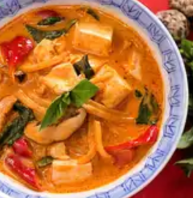 Order Red Curry food online from Lanna Thai Restaurant store, Livermore on bringmethat.com