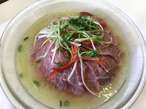 Order F8. Steamed Salty Meat with Bean Curd 咸肉蒸百页 food online from Garage Restaurant store, San Gabriel on bringmethat.com