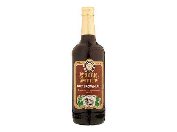 Order Sam Smith Nut Brown Ale - 18oz Bottle food online from Prince Liquor store, Torrance on bringmethat.com