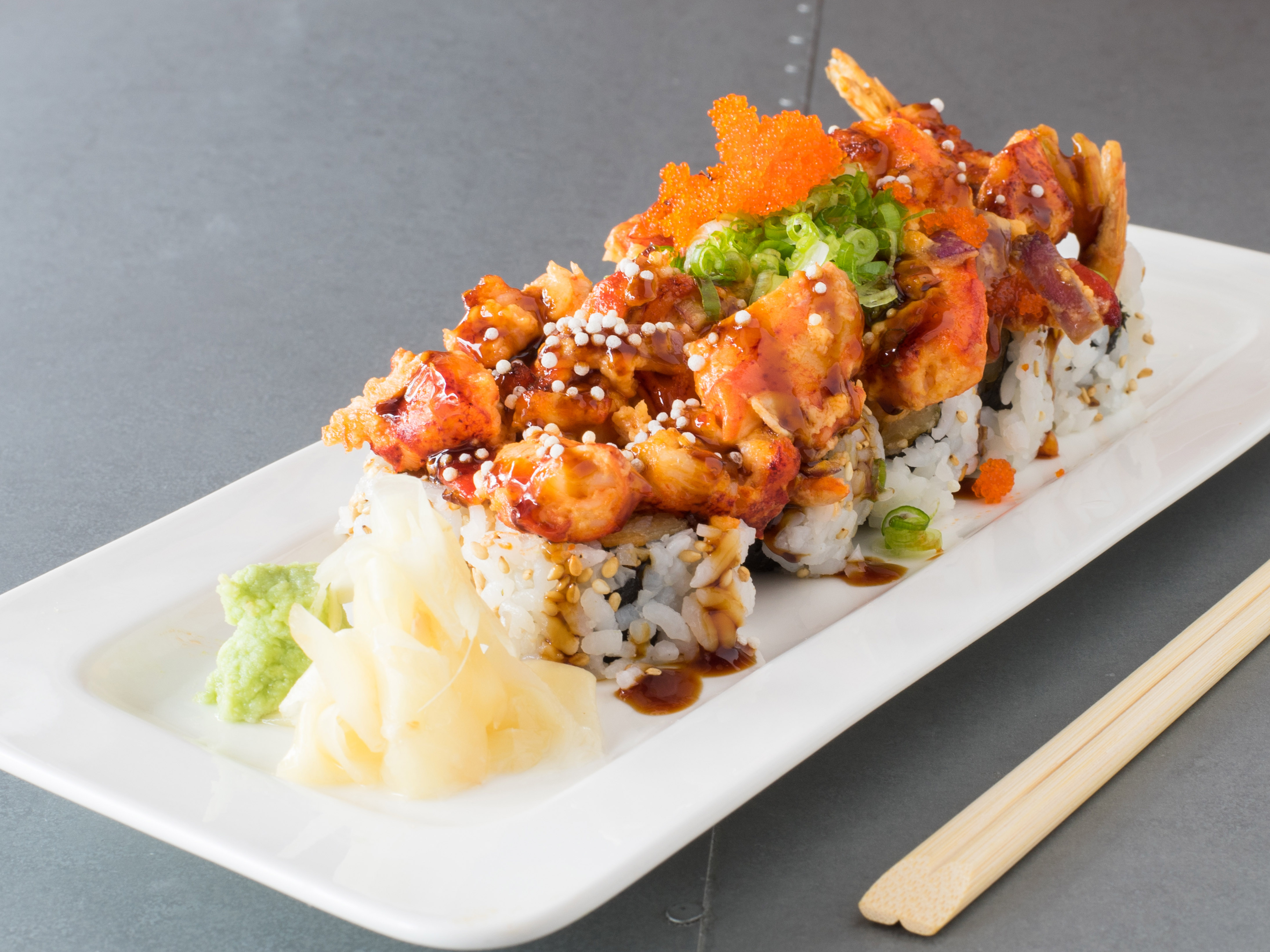 Order Maine Lobster Volcano Roll food online from Sushi Song store, Fort Lauderdale on bringmethat.com