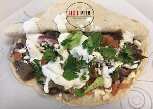Order Gyro Pita food online from Hot Pita Food Court store, Fort Campbell on bringmethat.com