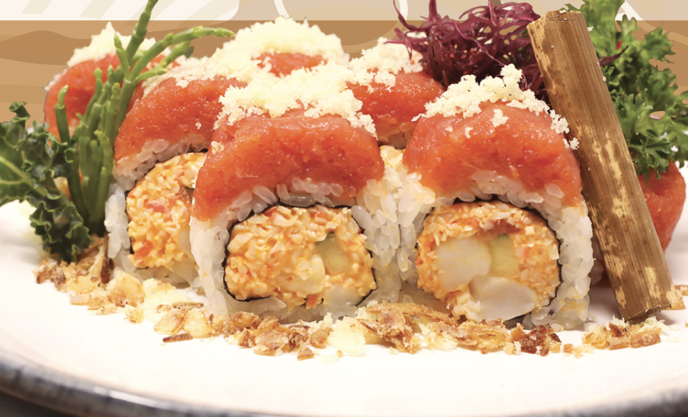 Order Fire Cracker Roll food online from Crazy Rock'N Sushi store, La Puente on bringmethat.com