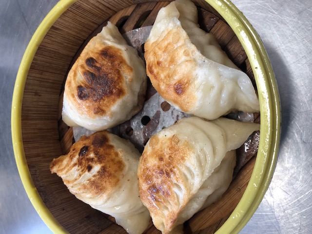 Order 22. Pot Stickers food online from Dim Sum House store, San Lorenzo on bringmethat.com