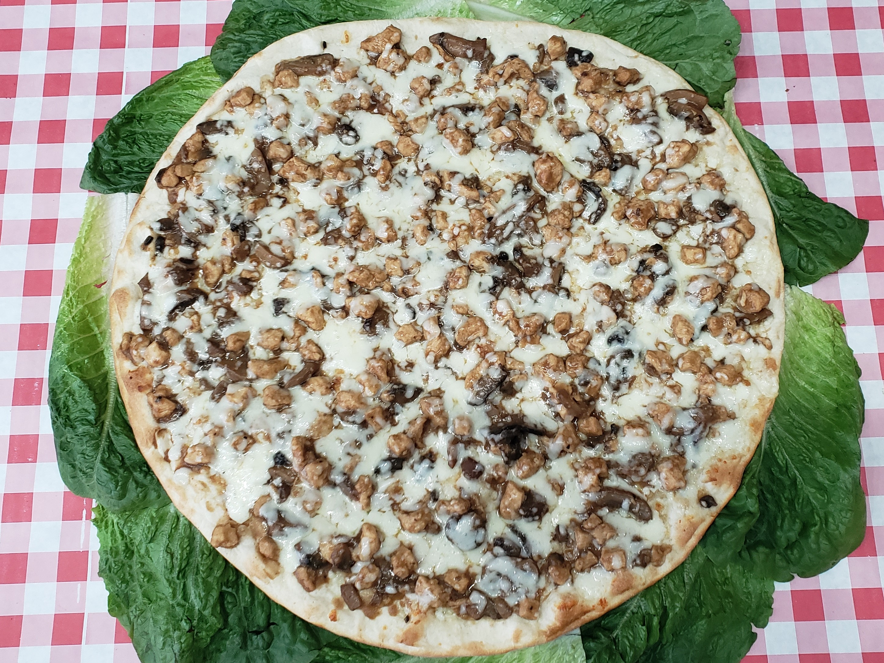 Order Chicken Marsala Pizza food online from The Pizza Place store, Yonkers on bringmethat.com