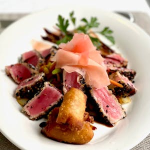 Order Sesame Crusted Ahi Tuna food online from Barney's store, Locust Valley on bringmethat.com