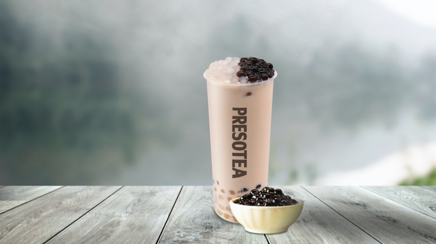 Order Panda Pearl Milk Tea food online from Presotea-Santa Ana store, Santa Ana on bringmethat.com