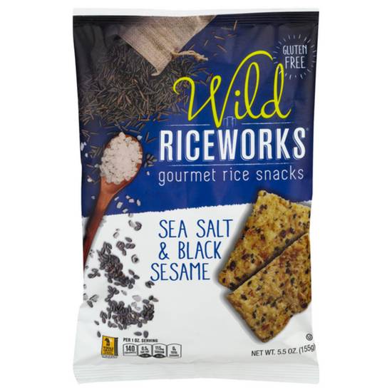 Order Riceworks - Sea Salt & Black Sesame food online from IV Deli Mart store, Goleta on bringmethat.com