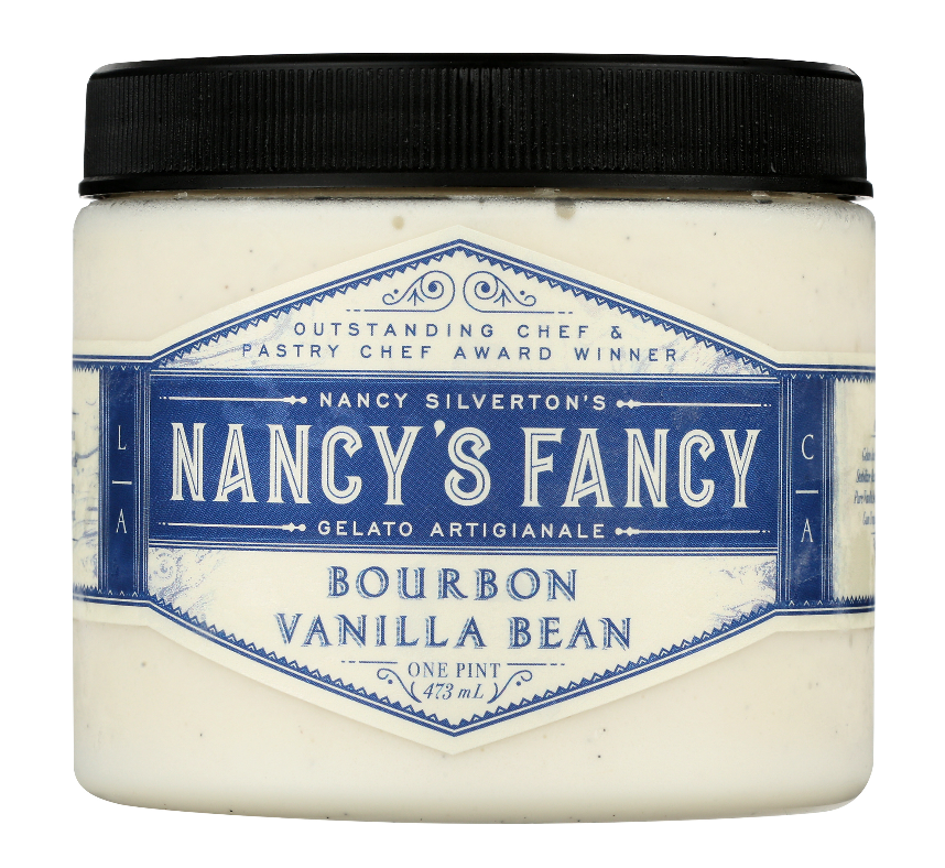 Order Nancy's Fancy Bourbon Vanilla Bean Ice Cream (1 Pint)  food online from Maria's Italian Kitchen store, Brentwood on bringmethat.com