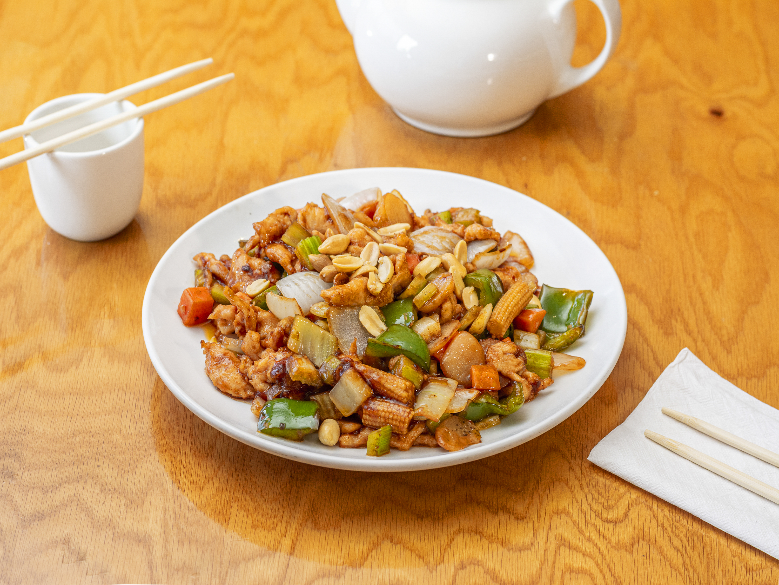 Order Kung Pao Chicken food online from Ministop Chinese Restaurant store, Kennesaw on bringmethat.com