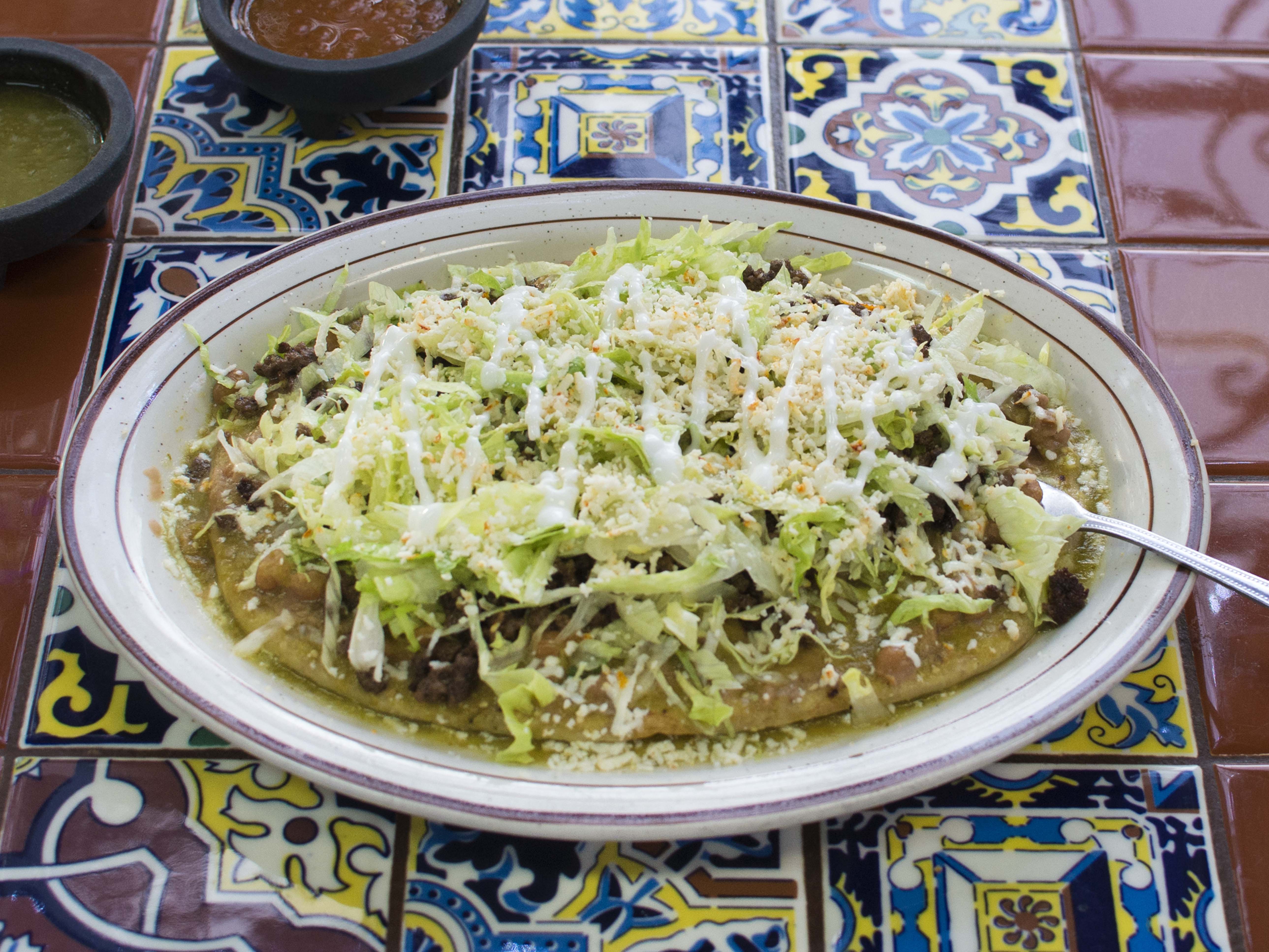 Order Asada Huarache food online from Los Corrales store, Chicago on bringmethat.com