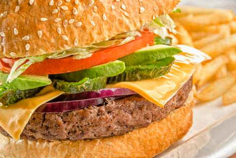 Order Mexi-Burger food online from Frontera Mex-Mex Grill store, Johns Creek on bringmethat.com