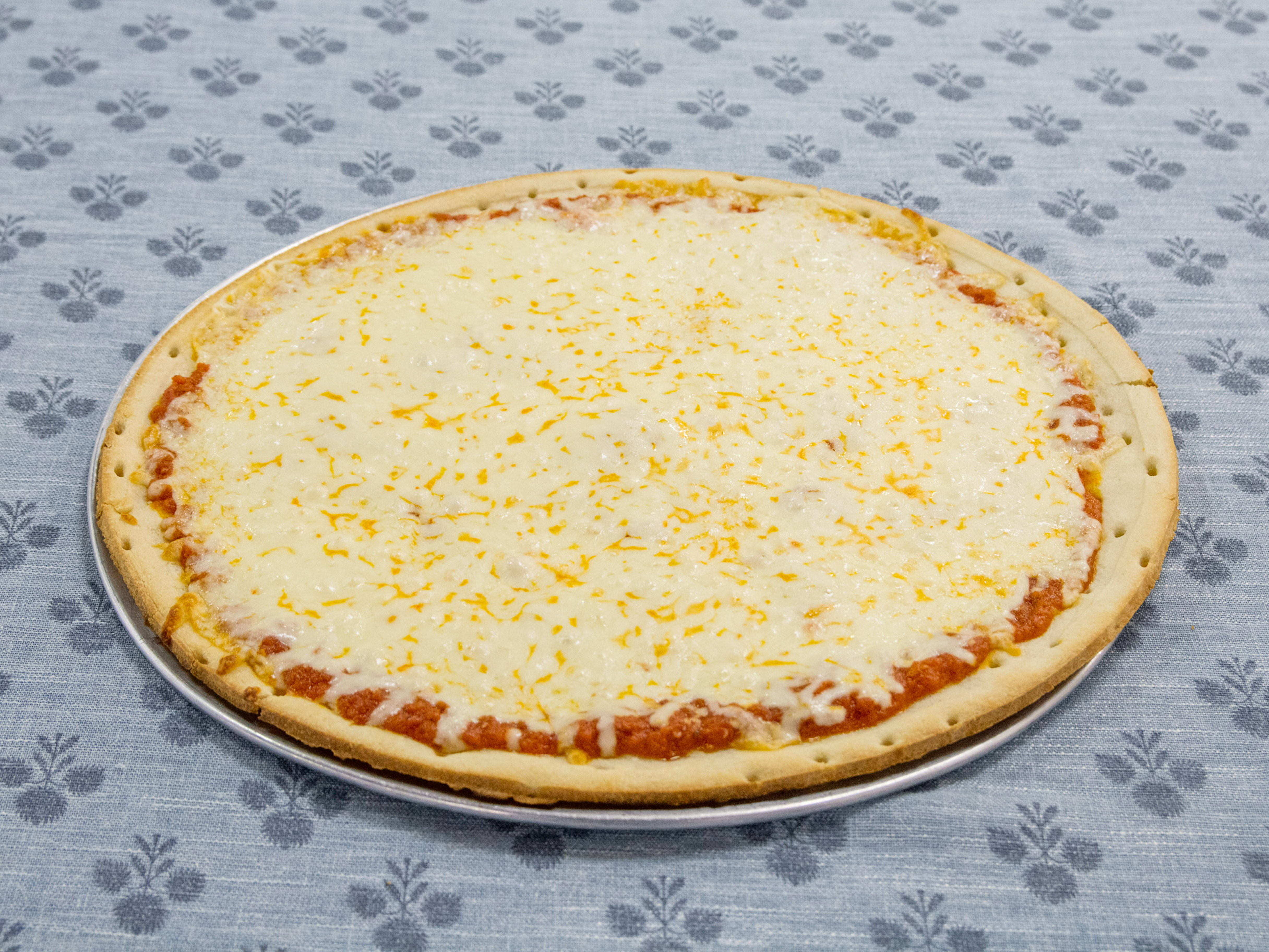 Order 16" Thin Crust Cheese Pizza food online from North Point Cafe store, Dundalk on bringmethat.com