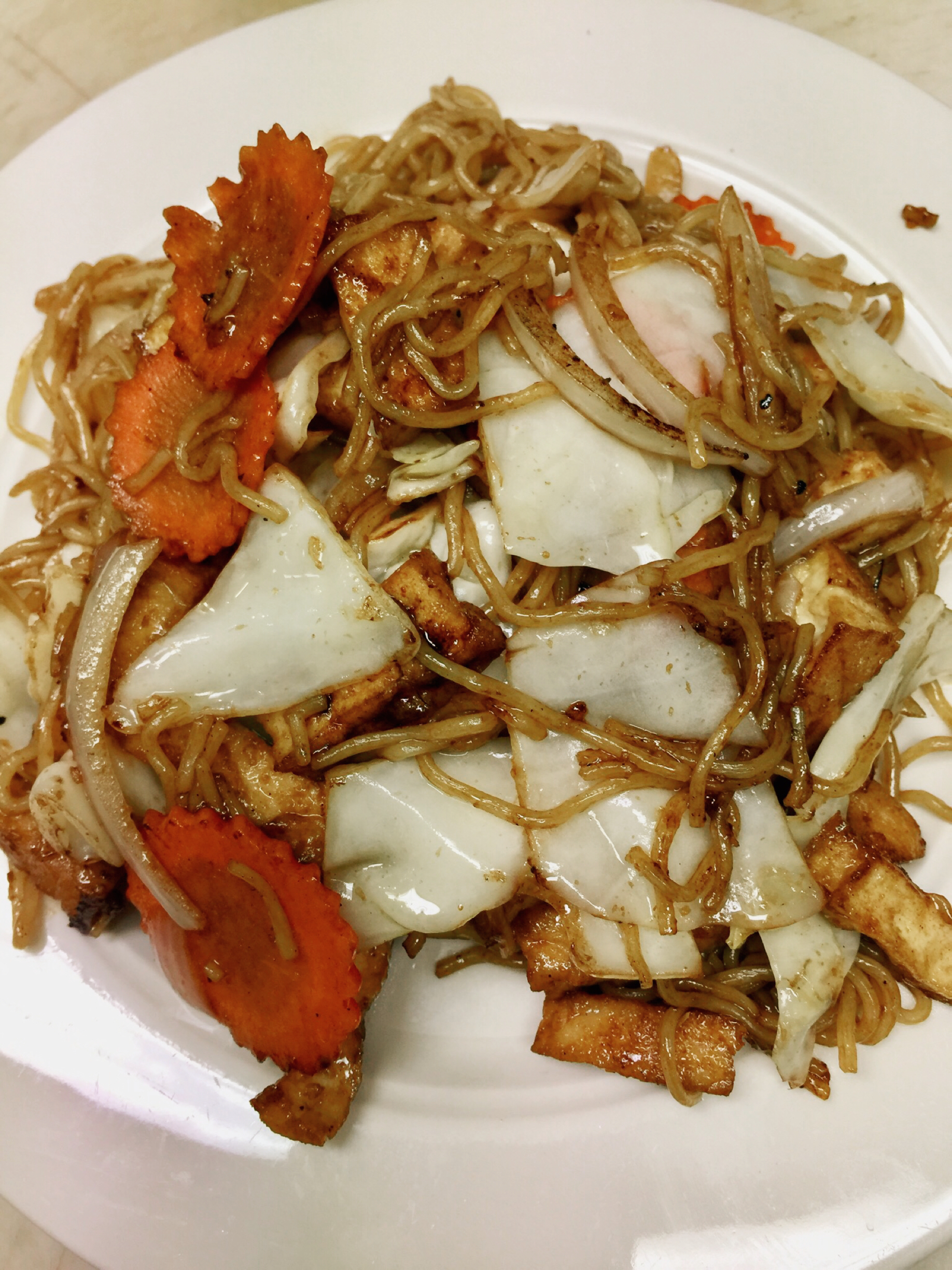 Order N2. Yakisoba (vegetarian sauce) food online from Rice Thai Cafe store, Chicago on bringmethat.com