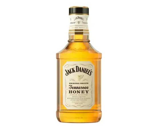 Order Jack Daniels Tennessee Honey, 200mL whiskey (35.0% ABV) food online from Tenderloin Liquor store, San Francisco on bringmethat.com