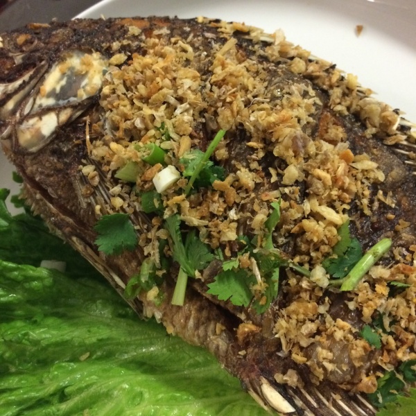 Order Famous Whole Fish food online from Thai Tea Asian Fusion Cafe  store, Irving on bringmethat.com