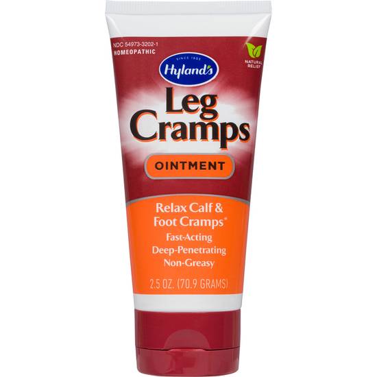 Order Hylands Leg Cramps Ointment (2.5 oz) food online from Rite Aid store, Lockport on bringmethat.com