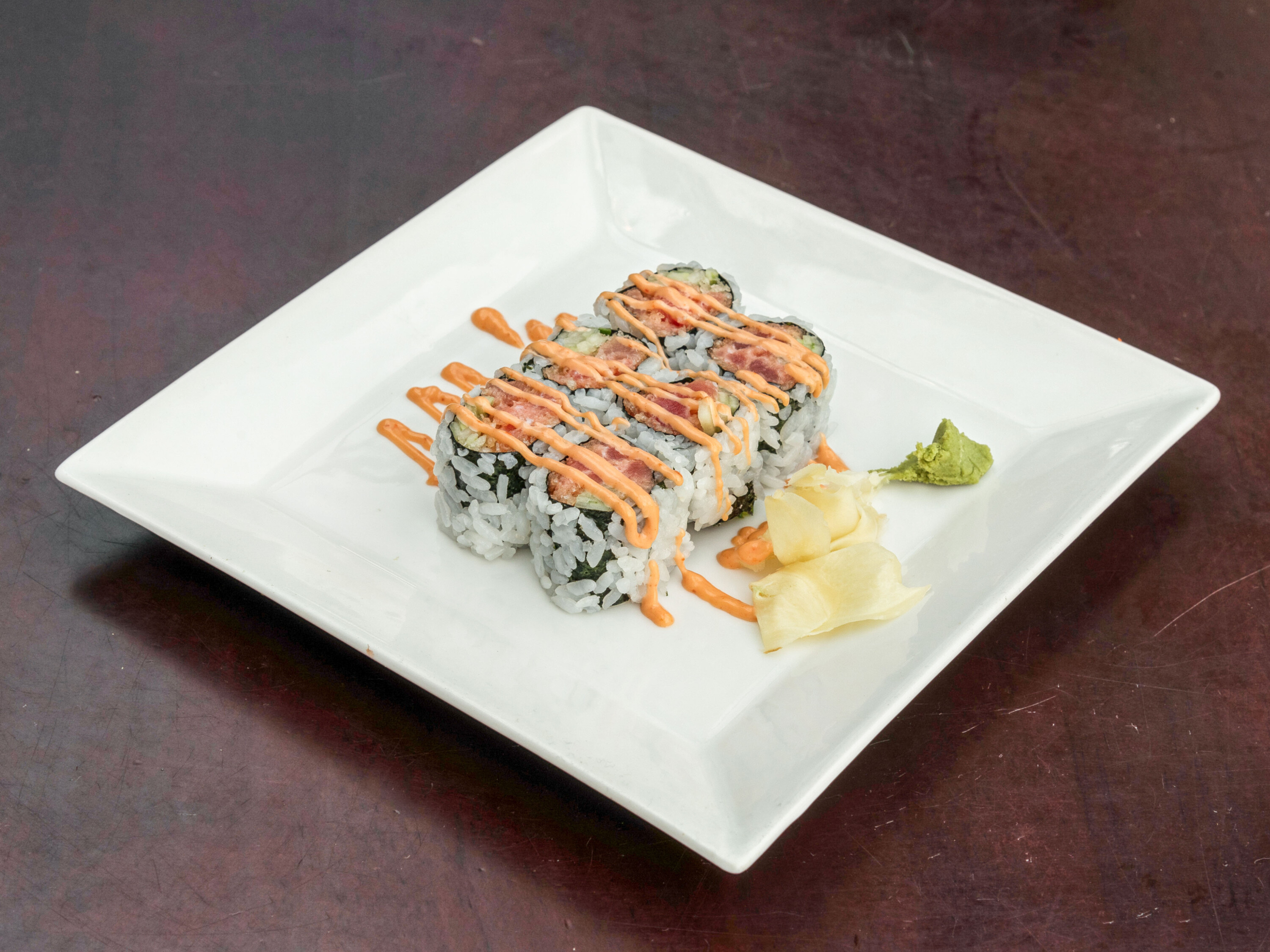 Order Spicy Tekka Maki food online from Thousand Crane store, Manchester on bringmethat.com