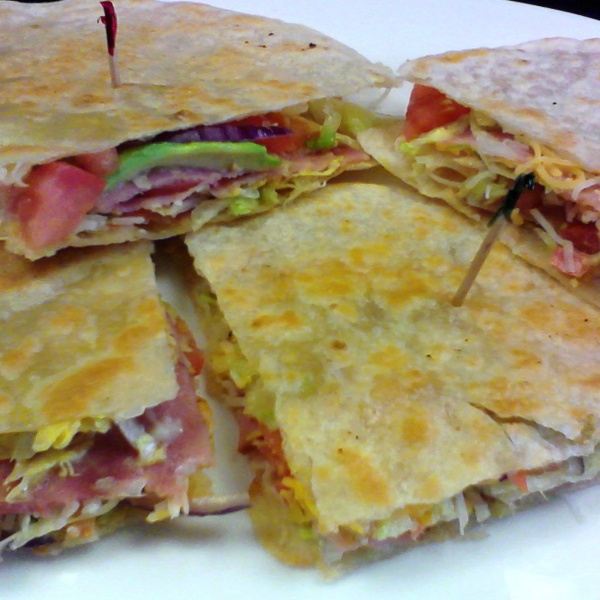 Order Sincronizada Flat Sandwich food online from Los Huicholes store, Las Vegas on bringmethat.com
