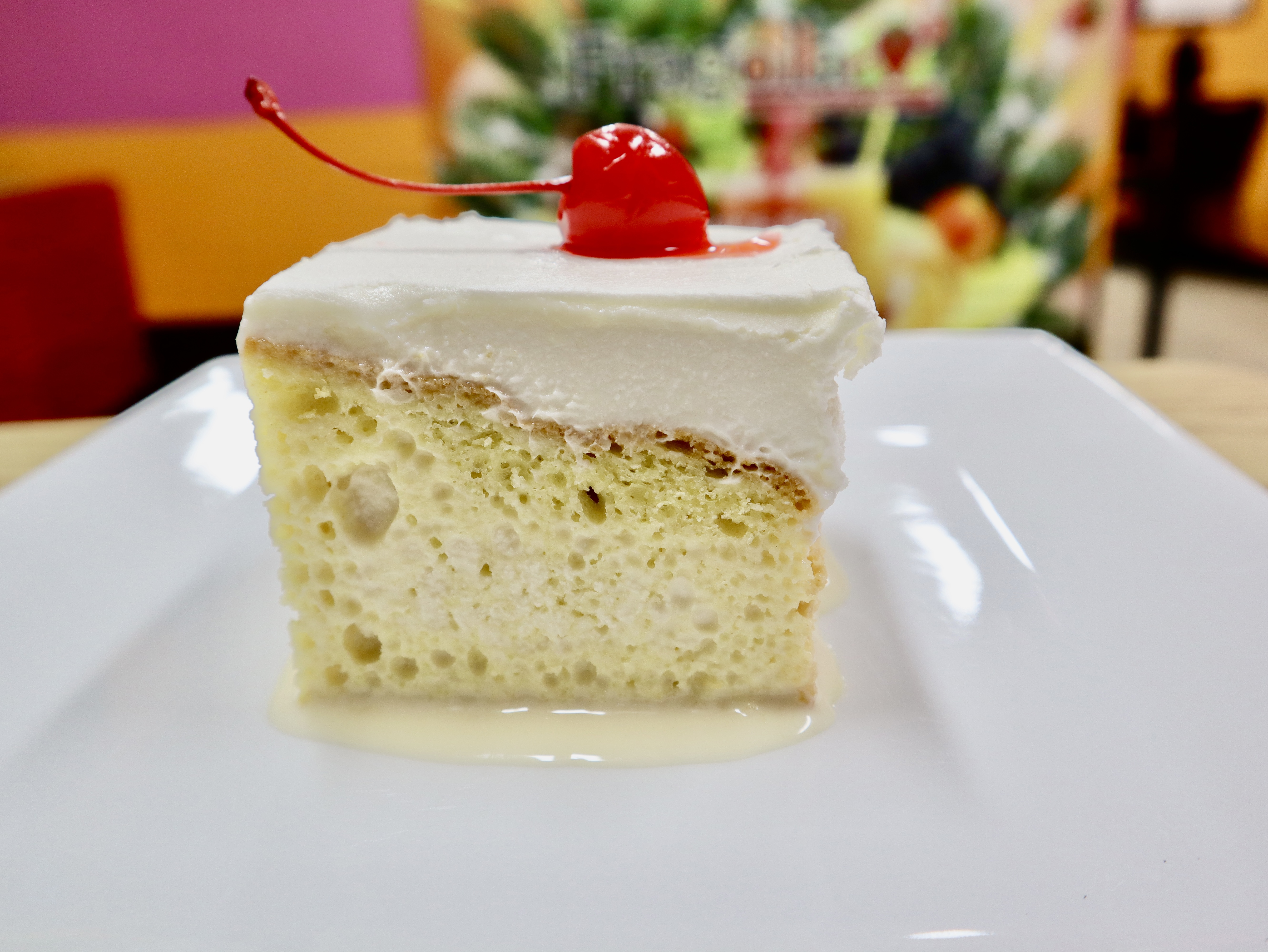Order Tres Leches cake food online from Fragola Yogurt store, Chicago on bringmethat.com