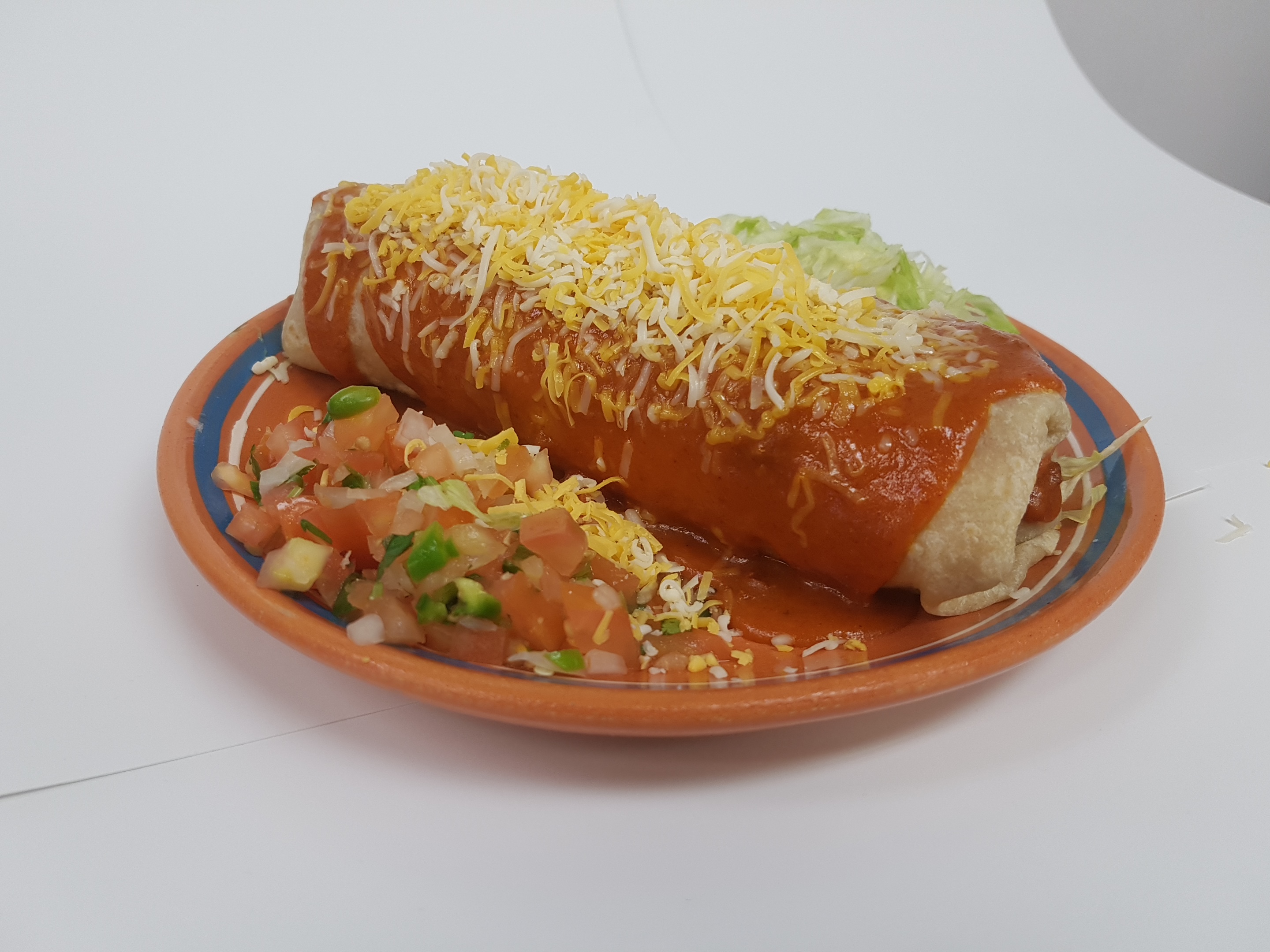 Order Steak Wet Burrito food online from Rivas Mexican Grill store, Sparks on bringmethat.com