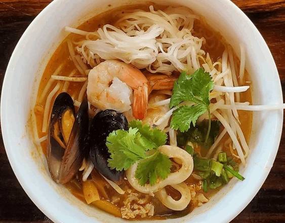 Order TomYum Noodle Soup food online from Wild Tiger store, Vancouver on bringmethat.com