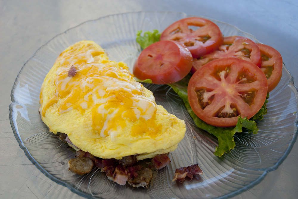 Order Farm Boy Omelette food online from Us Egg store, Tempe on bringmethat.com